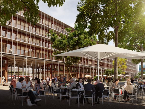 Neubau für Hochschule Luzern im Rösslimatt-Quartier Luzern