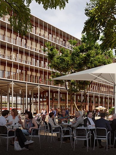 Mit dem neuen Gebäude direkt neben dem Luzerner Bahnhof erhält die Hochschule Luzern 2025 eine topmoderne Infrastruktur. Mit dem neuen Gebäude direkt neben dem Luzerner Bahnhof erhält die Hochschule Luzern 2025 eine topmoderne Infrastruktur.