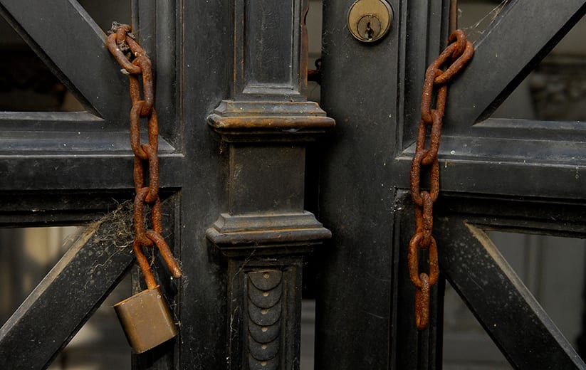 Abgelfauter Hype um Blockchain: Ist die «Kette» rostig geworden? Bild: Getty Images
