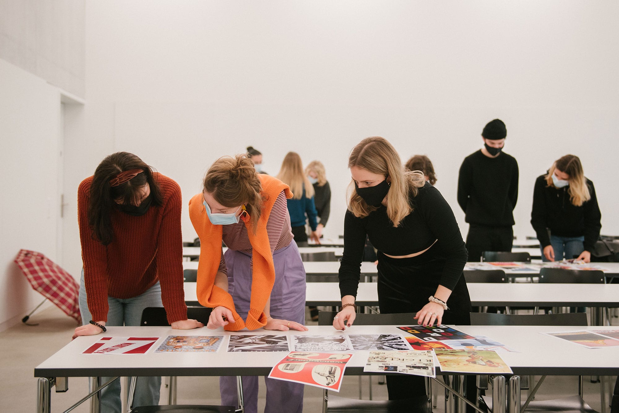 Die Graphic Design-Studierenden liessen sich für ihre Entwürfe von historischen Motiven inspirieren. Bild: Nguyen Thi My Lien