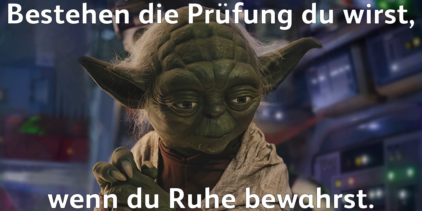 Meister Yoda spricht weise Worte. Bild: Unsplash/Kimberly Kent Meister Yoda spricht weise Worte. Bild: Unsplash/Kimberly Kent