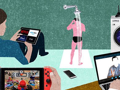 Illustration Stromsparquiz