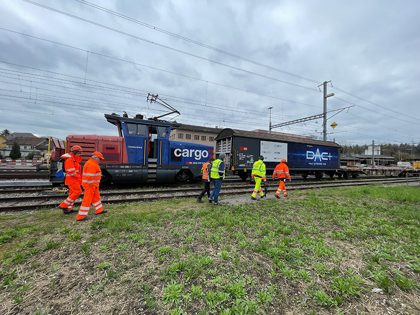Wagen Kupplung Güterzug