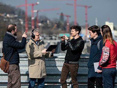 Projektteam AR in der Stadtplanung
