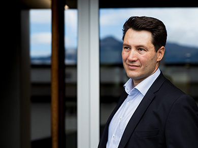 Manuel Dubacher, HSLU-Alumnus und Co-Ceo von bio-familia AG Manuel Dubacher, HSLU-Alumnus und Co-Ceo von bio-familia AG